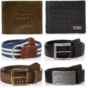 Amazon Levi's Belts Wallet flat 60 off