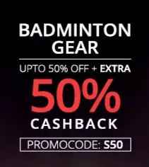 Badminton-gear-upto-50-off-50-cashback-Paytm