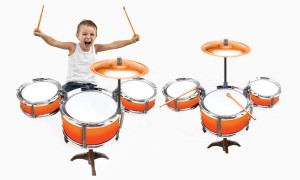 Groupon Jazz Drum Set for Children