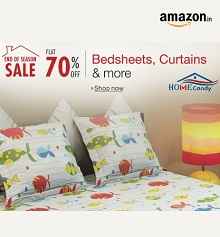 Home-candy-bedsheets-flat-70-off-Amazon