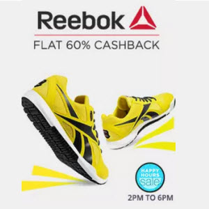 Reebok Mens Footwear 60 Cashback Paytm