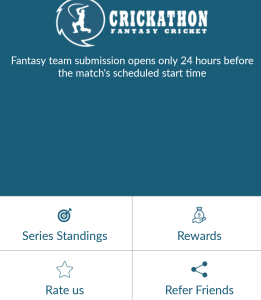 crickathon fantasy cricket app refer and earn