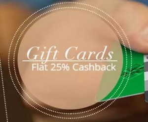  gift cards 25 cashback paytm big sale