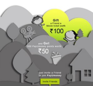 payumoney gift a movie voucher worth Rs 100 and get Rs 50