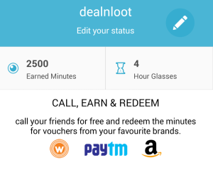 ringr app 2500 points and 4 hourglasses proof