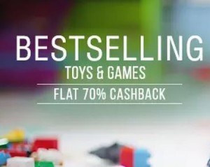 toys and games 70 cashback paytm big sale 14 july