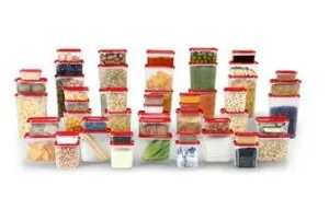 All Time Red Polka Storage Set -52 Pcs Rs 894 only paytm