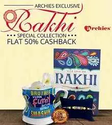 Archies-rakhi-special-extra-50-cashback-Paytm