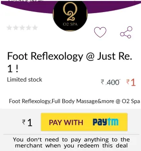 foot reflexology little deals at just re 1