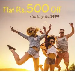 groupon travel deals Rs 500 off on Rs 1999