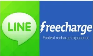 line freecharge Rs 50 cashback on Rs 20 code