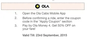 olacabs 50 discount voucher amazon freedom sale