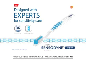 snapdeal register for free sensodyne expert kit at home