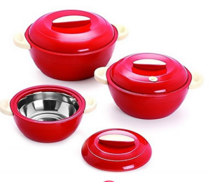 3-Piece Casserole Set from Cello Rs 326 only groupon