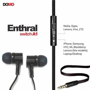 Amazon DOMO Enthral Switch A1 Earphone Headset With Microphone