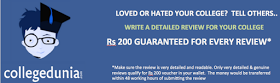College Dunia Get Rs 200 Paytm cash on writing a review