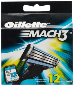 Gillette Mach3 Refill - 12 Catridges Rs 696 only
