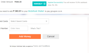 MOBIKWIK groupon coupon