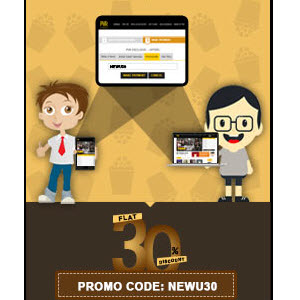 PVR 30 off New users