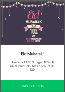Peppertap eid offer 10% discount