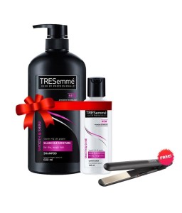 Snapdeal-TRESemme-Smooth-and-Shine-Shampoo-& get Free hair Straightener