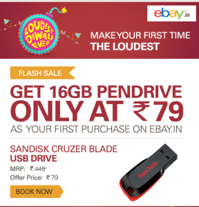 ebay loudest sale 16 gb pendrive