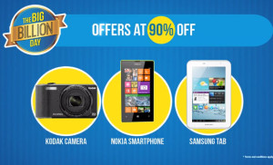 flipkart big billion day 2014 offers