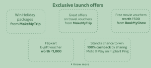 flipkart moto x play exclusive launch offers