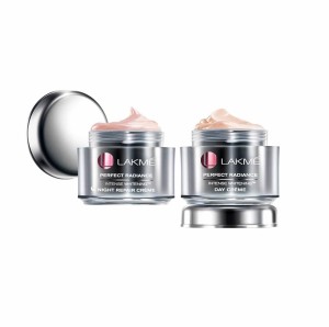Amazon Lakme Perfect Radiance Fairness Day Crème, 50g and Intense Whitening Night Repair Crème, 50g