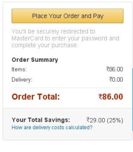 PLACE ORDER AND PAY
