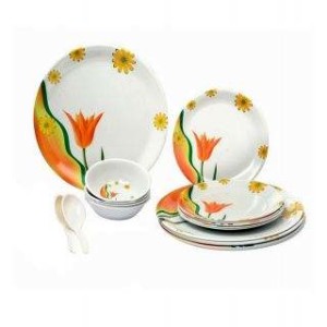 Shopclues Attractive Melamine Dinner (Set of 12 pcs)