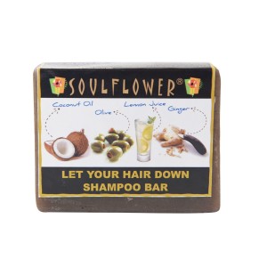 Soulflower Let Your Hair Down Shampoo Bar, 150g Rs 20 only amazon
