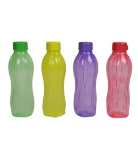 Tupperware Multicolour Plastic 1000 ML Bottle - Set of 4 Rs 333 only pepperfry