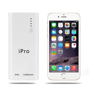 iPro iP40 13000mAh Portable Powerbank for Smartphones & Tablets13000 mAh at just Rs 799 only