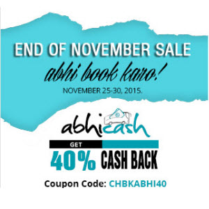 Abhibus- Get flat 40 cashback on booking bus tickets worth Rs 350 or more