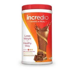 Amazon Incredio Shake-A-Meal (Meal Replacement Shake), Weight Loss- Chocolate (500g)