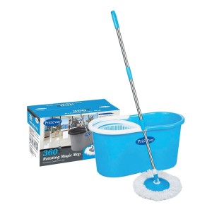 Amazon Primeway Double Driver Eco 360 Rotating Magic Mop & Bucket- Blue