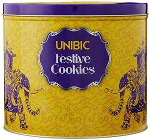 Amazon Unibic Festive Cookies, Tin, 500g