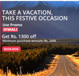 Groupon Travel deal Rs 1300 off on Rs 2900 Extra 2 off