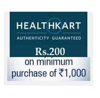 Health Kart Get flat Rs 200 off on Rs 1000