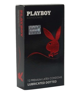 Playboy Dotted- Pack of 12 condoms Rs 49 only