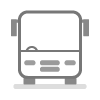 Red bus 125 off