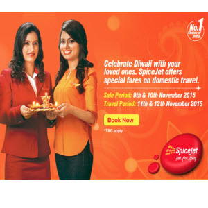 Spice Jet Red Hot Sale Book flights at Rs 499 only