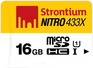 Strontium 16GB Nitro UHS1 65MB S MSD Card 433X-Single Packing - SRN16GTFU1R Rs 236 only askmebazaar