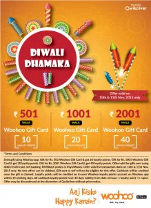 woohoo diwali dhamaka