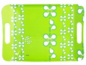 Amazon Borosil Sigma Small Tray, Set of 6, Lime Dew
