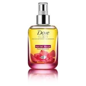 Amazon Dove Elixir Hair Fall Rescue Rose & Almond Hair Oil at Rs 121