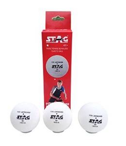 Amazon Stag 1 Star Table Tennis Plastic Ball, 2 Packs of 3