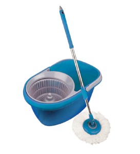 Birde Spin With Bucket Blue Plastic Mop Rs 499 only pepperfry