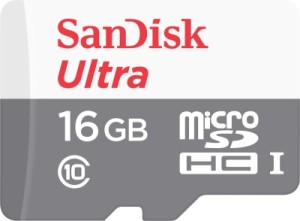 Flipkart SanDisk Ultra 16 GB MicroSDHC Memory Card at Rs 200